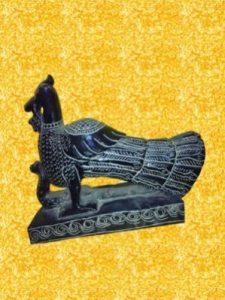 Peacock Vaganam Sculpture