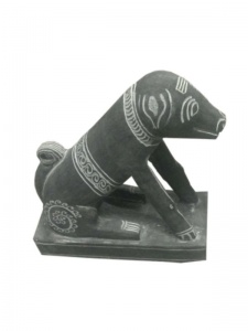 Dog Vaganam Sculpture
